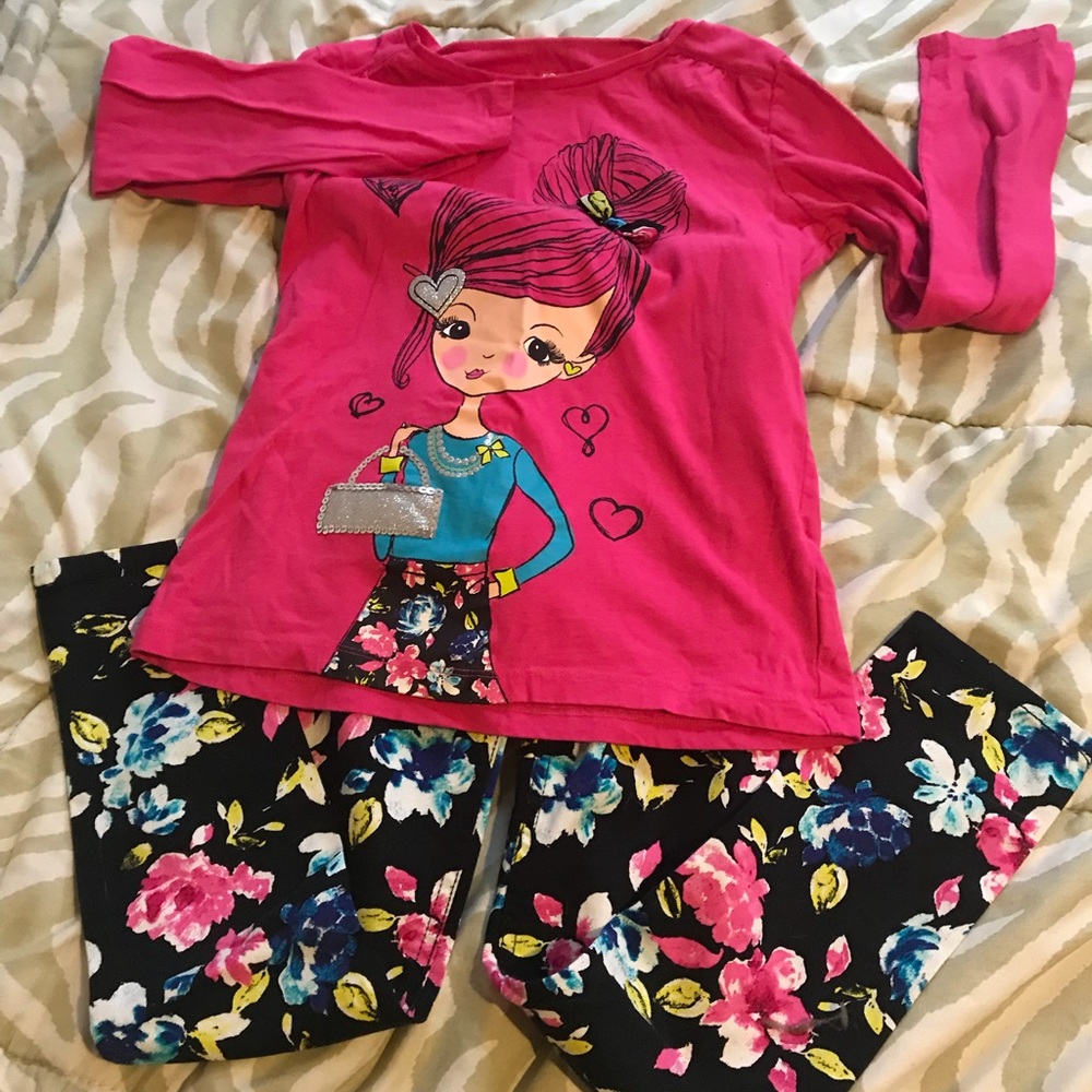 Girls top and bottoms